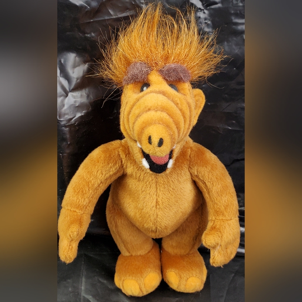 Alien Productions Vintage Alf Plush Stuffed Animal Alien Life Form Toy - EUC